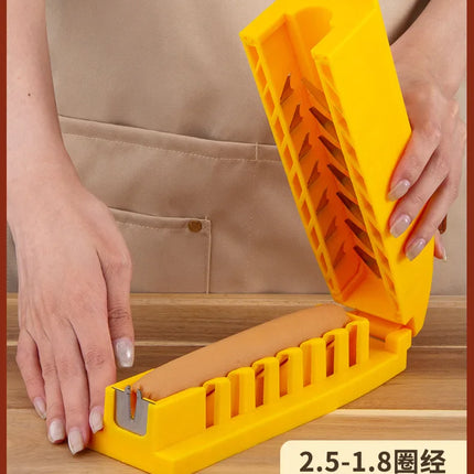 Starchy Ham Sausage Cutting Flower Skewer Hot Dog Knife Household Kitchen Gadgets Sausage Flower Cutter Roast Sausage Stall Tool