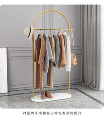 Hanger Floor Bedroom and Household Clothes Rack Simple Indoor Hanging Clothes Rack Multi-Functional Living Room Simple Coat Rack