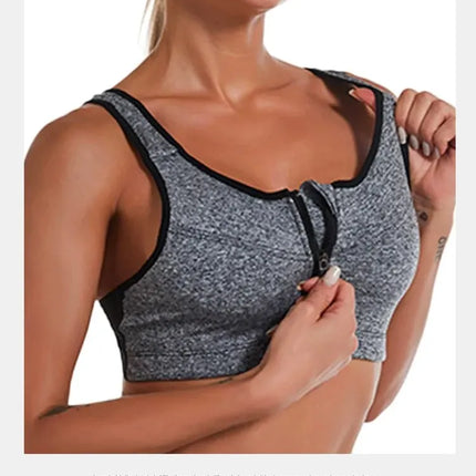 Yoga Fitness Bra Shock-absorbing Sports Bra Breathable and Quick Drying Training Running WOMEN'S Underwear
