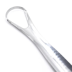 2Pcs Tongue Scraper Stainless Steel Tongue Cleaner Oral Care Hygiene Scraper Dental Oral Care Hygiene Health Care Tool