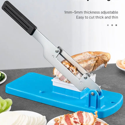 Multifunctional Table Slicer Frozen Meat Beef Herb Mutton Roll Fruit Bread Vegetable Slicer Machine