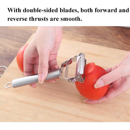 Multifunctional Stainless Steel  Kitchen Peeler Fruit Vegetable Potato Carrot Cucumber Grater Julienne Durable Vegetable Slicer
