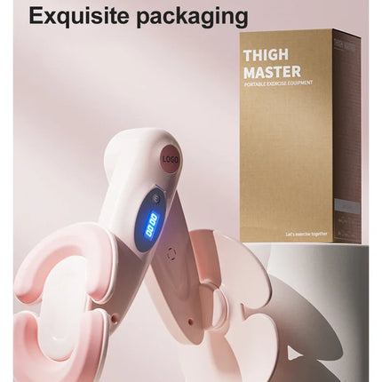 Women Postpartum Repair Pelvic Floor Muscle Leg Clamps Trainer LED Counted Exerciser Beauty Leg Convenient Fitness Equipment