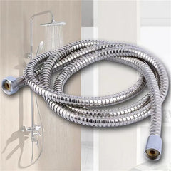 G1/2 " Flexible Brushed Gold Shower Hose 1.5m Antique Plumbing Hose Stainless Steel Gray Bathroom Water Head Shower head Pipe