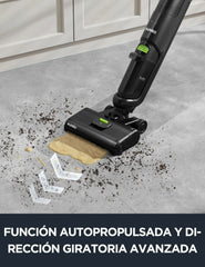 EUREKA NEW400 Cordless Wet Dry Cordless Vacuum Cleaner, Lightweight, Smart Cordless Vacuum Cleaner and Mop, Self-Cleaning