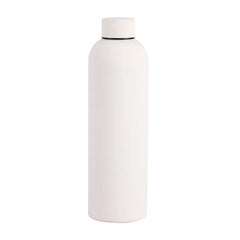 500/750ML Small Mouth Thermos Cup, Outdoor Stainless Steel Bottle, Rubber Paint Sports Kettle, Thickened Double Water Cup