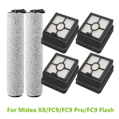 HEPA Filters Main Brushes For Midea X8/FC9/FC9 Pro/FC9 Flash Vacuum Cleaner Parts