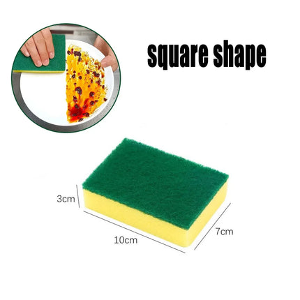 Highly Absorbent Cleaning Sponges Dish washing Magic Clean Pot Rust Stain Sponge Brush Kitchen Grease Cleaner Household Tools