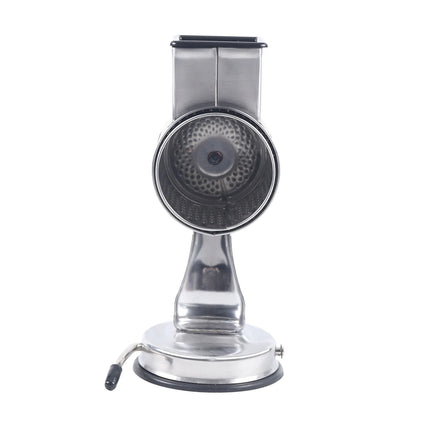 Multi-functional Cheese Grater Rotary Fruit Vegetable Slicer Shredder 5Drum Blade Stainless Steel