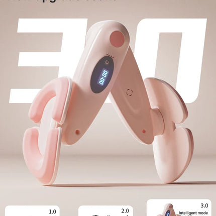 Women Postpartum Repair Pelvic Floor Muscle Leg Clamps Trainer LED Counted Exerciser Beauty Leg Convenient Fitness Equipment