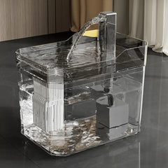 Cat Water Fountain with Quiet Pump Dog Water Filter Dispenser USB Anti-Dry Burning Pet Fountain Cat Fountain for Cats Indoor