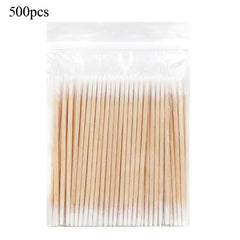 100/300pcs Double Head Cotton Swab Women Makeup Cotton Buds Tip For Medical Wood Sticks Nose Ears Cleaning Health Care Tools