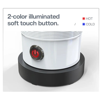 HiBREW Milk Frother Frothing Foamer Chocolate Mixer Cold/Hot Latte Cappuccino fully automatic Milk Warmer Cool Touch M1A