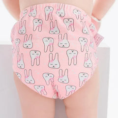 6 Layers of Waterproof and Reusable Cotton Baby Training Pants Baby Shorts Underwear Baby Diapers Diapers Underwear Diaper