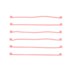 3Pairs Silicone Eyelash Perm Pads Reusable Lash Lift Perm Eye Pads False Eye Lash Curler Patches Eyelashes Lifting Applicator