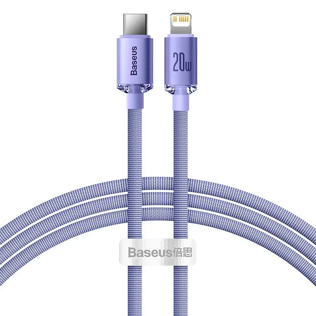 Baseus PD 20W USB Type C Cable For iPhone 14 13 12 Pro Max Fast Charging Wire Cord Charger For iPhone 11 Xs X iPad Data Cable 2m