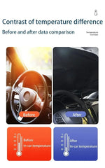 Car Sunshade Umbrella For Auto Shading Car Sun Shade Protector Parasol Summer Sun Interior Windshield Protection Curtain