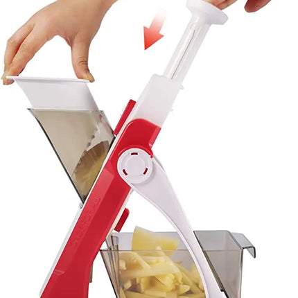 Mandoline Slicer for Kitchen, Kitchen Accessories, One for All Vegetable Slice, Food Chopper, Cutter, Dicer Fruit, French Fry, J