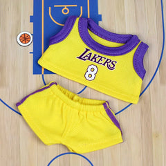 Labubu Lakers Basketball Outfit