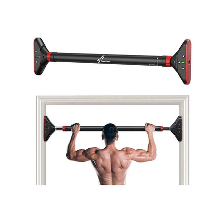 Sportneer Indoor Home Pull Up Bar Adjustable Width Strength Training Chin up Bar without Screws Max 440lbs for Fitness Exercise