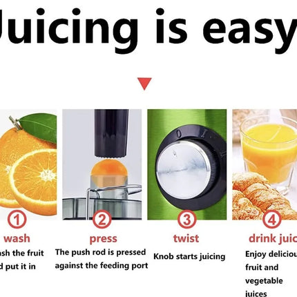 Juicer centrifugal Household large caliber electric juice machine residue separation vegetable Juicer EU UK