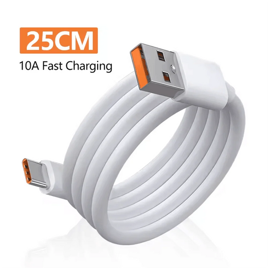 10A 120W USB Type C Cable Fast Charging Wire For Huawei Mate 40 Honor Xiaomi Samsung Quick Charge USB C Phone Charger Data Cord