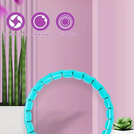 Fitness Hoop Weights to Exercise At Home Sports Entertainment Sport Equipment for Slimming Gym Ring Portable Body