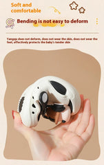 Children's Flip Flops, Anti Slip and Lightweight, Children's Hole Shoes, Soft Soled Cartoon Beach Shoes for Boys and Girls