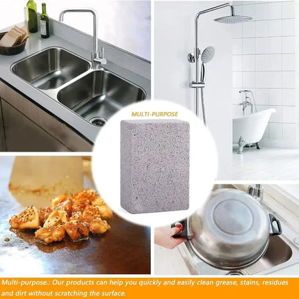 Cleaning Stone BBQ Cleaning Brick Small Grey Brick BBQ Grill Grill Plate Cleaning Tool Grease Cleaning Pumice Stone Kitchen Tool