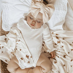 Summer Baby Girls Clothes Set Infant Ruffle Bodysuit Top PP Shorts Bloomers 2PCS Outfits 0-24 Months Toddler Romper Baby's Sets