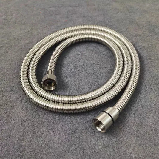 G1/2 " Flexible Brushed Gold Shower Hose 1.5m Antique Plumbing Hose Stainless Steel Gray Bathroom Water Head Shower head Pipe
