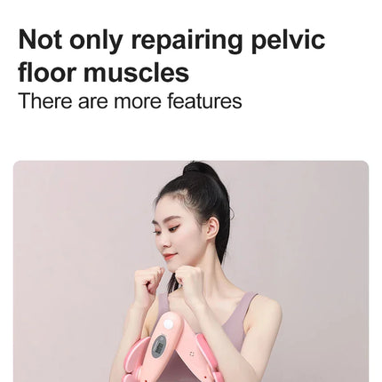 Women Postpartum Repair Pelvic Floor Muscle Leg Clamps Trainer LED Counted Exerciser Beauty Leg Convenient Fitness Equipment