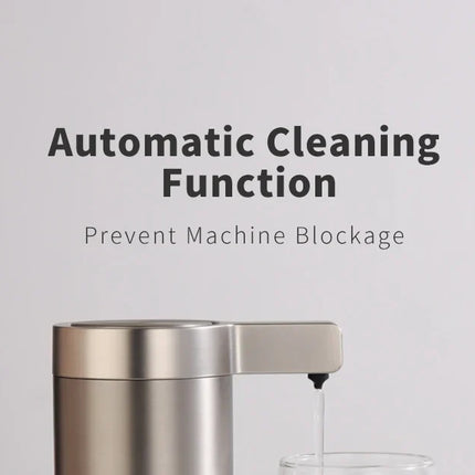 Kitchen Soap Machine Automatic Sensor Out of Hand Sanitizer Smart Electric Body Wash Soap Dispenser 304 Stainless Steel