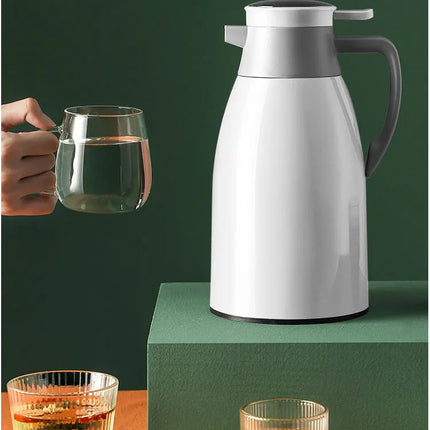 Xiaomi 2L Coffee Thermos Household Digital Display Glass Liner Vacuum Flasks Large Capacity Water Bottle Kitchen Thermal Kettle