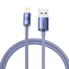 Baseus USB Cable For iPhone 14 13 12 Pro Max X XR XS 8 7 6s 6 iPad Fast Data Charging Charger USB Wire Cord Mobile Phone Cables