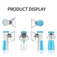 Medical Silent Mesh Nebulizer Handheld Asthma Inhaler Atomizer Children Health Care Mini Portable Nebulizer Humidifier