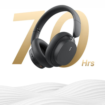 Baseus Bowie D05 Headphones Wireless Earphone Bluetooth 5.3 Headset HiFI Stereo Fones Foldable Wireless Wired Dual Use Headphone