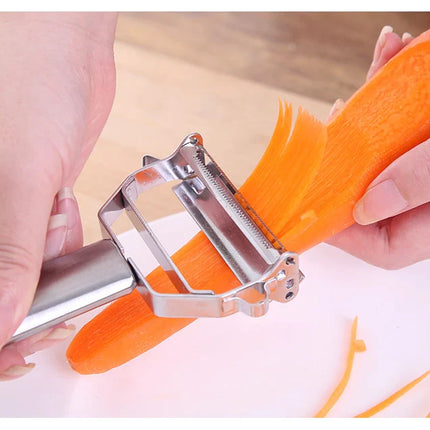 Multifunctional Stainless Steel  Kitchen Peeler Fruit Vegetable Potato Carrot Cucumber Grater Julienne Durable Vegetable Slicer
