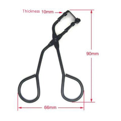 Mini Eyelash Curler - Portable Partial Lash Curler Tweezers Stainless Steel Makeup Tool