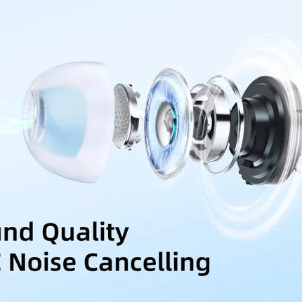 T8 PRO Tws Bluetooth Earbuds Transparent with LED Digital Display Wireless In-Ear Earphone for Xiaomi Huawei iPhone Headphone