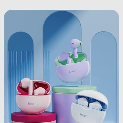 Realfit F2 Bluetooth Earphone Excellent HIFI Quality TWS Wireless Earbuds Wholesale for realme xiaomi