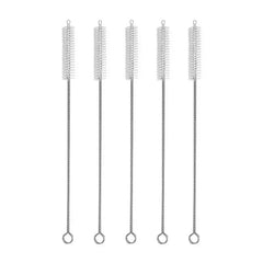 2-10Pcs Drinking Straw Cleaning Brush Kit Straw Tube Pipe Cleaner Nylon Stainless Steel Long Handle Cleaning Brushes forStraws