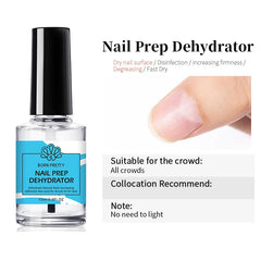 BORN PRETTY 15ml Nail Primer Nail Prep Dehydrate Base Top Coat Gel Nail Polish No Need Of UV LED Lamp Nail Art Varnish Manicure