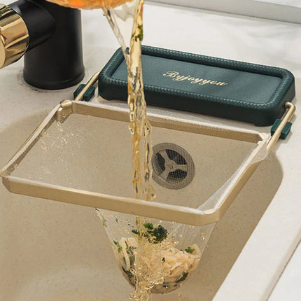 Sink Filter Mesh Anti-clogging Sink Strainer Mesh Vegetable Fruit Disposable Garbage Net Prevent Food Residues Falling