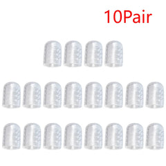 20-2pc Toe Covers Silicone Toe Caps Anti-Friction Breathable Toe Protector Prevents Blisters Toe Caps Cover Protectors Foot Care