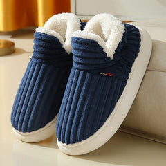 Litfun New Fur Slippers For Women Men Winter Furry Fashion Warm Ankles Plush Cozy Slides For Home Indoor Soft Sole Cotton Shoes