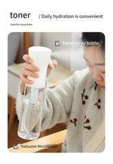 Spray bottle continuous high pressure water refill dilution fine mist atomizing spray bottle pressed refill water bottle size op