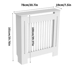 Super Tall 100CM Radiator Cover Strong Grill Shelf Cabinet MDF Cupboard Modern Vertical/Horizontal Style