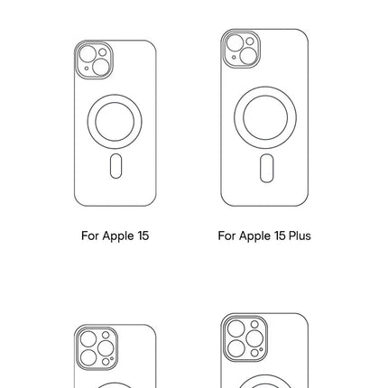 Baseus Magnetic Phone Case for iPhone 15 14 13 12 11 Pro Max Wireless Charging Cover For iPhone 15 14 Pro Max Magnet Clear Case