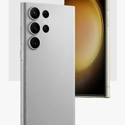 UltraThin 0.3mm shockproof transparent Outer case For Samsung Galaxy S24 Ultra Plus Solid Color Clear Frosted Matte PP Hard Case